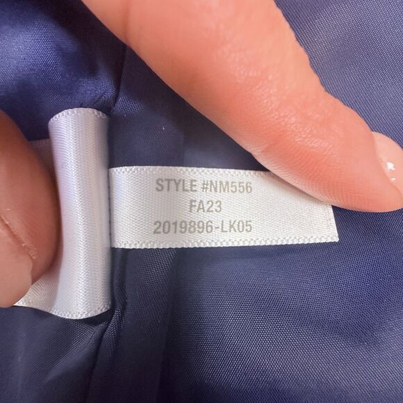 Madewell Women Size 8 Rosedale Blazer Fresh Blueberry Plaid Navy Blue Green - Picture 13 of 13